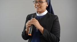 Koordinator JPIC SSpS Flores Barat/Rumah Perlindungan Perempuan dan Anak, Sr. Frederika Tanggu Hana, SSpS,